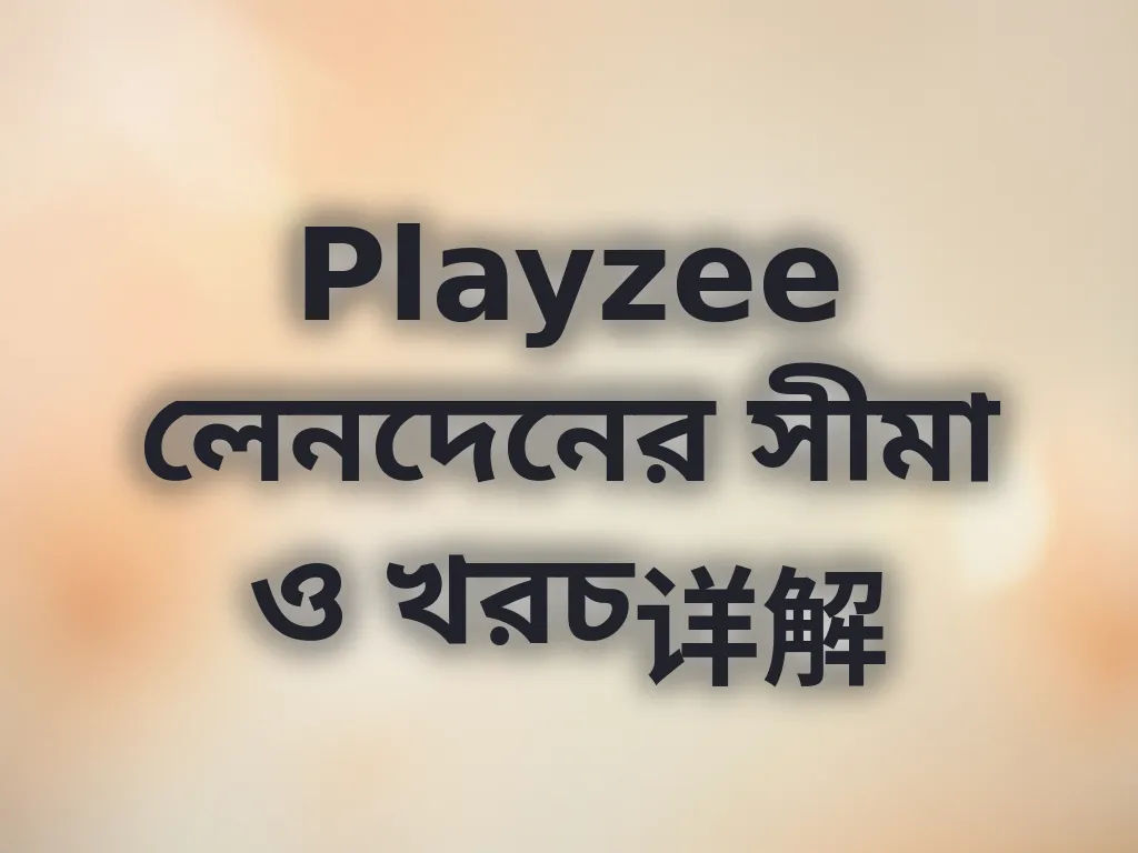 Playzee লেনদেনের সীমা